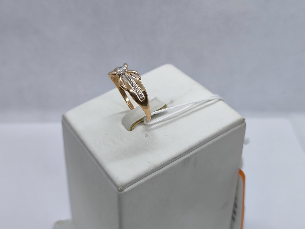 КОЛКМИ585 КОЛЬЦО С КАМНЯМИ (Au 585)
