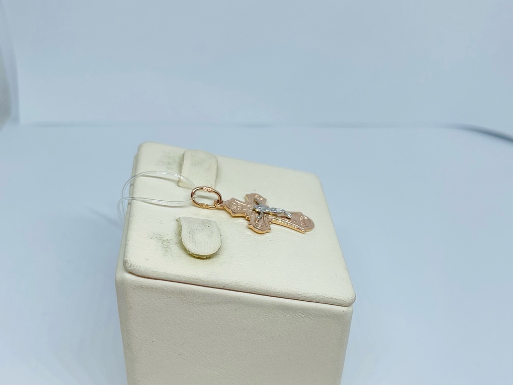 ПОДВЕСКА КРЕСТ (Au 585)