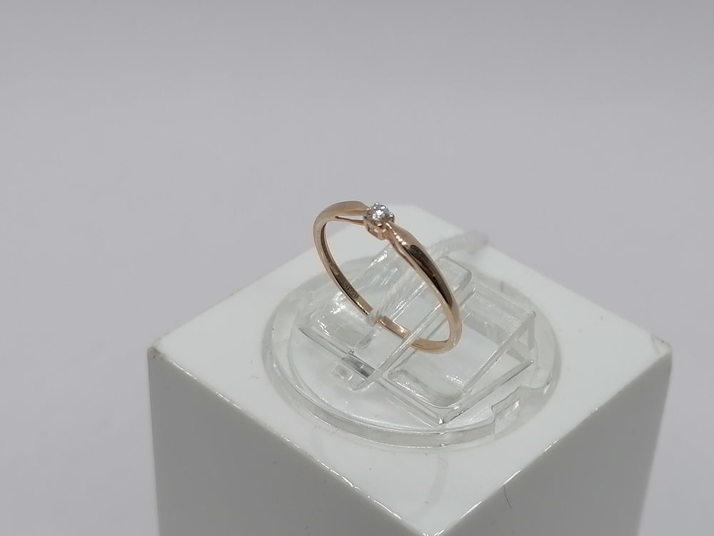 КОЛЬЦО БРИЛЛИАНТ Au 585