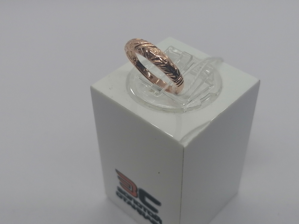 КОЛБКМ585 КОЛЬЦО БЕЗ КАМНЯ (Au 585)