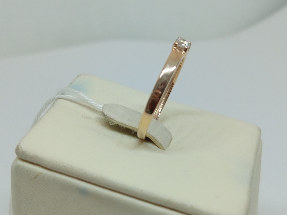 КОЛЬЦО С КАМНЕМ (Au 585)