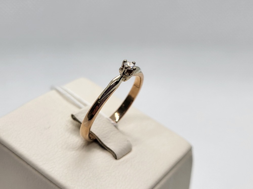 КОЛЬЦО БРИЛЛИАНТ Au 585 КОЛЬЦО БРИЛЛИАНТ Au 585