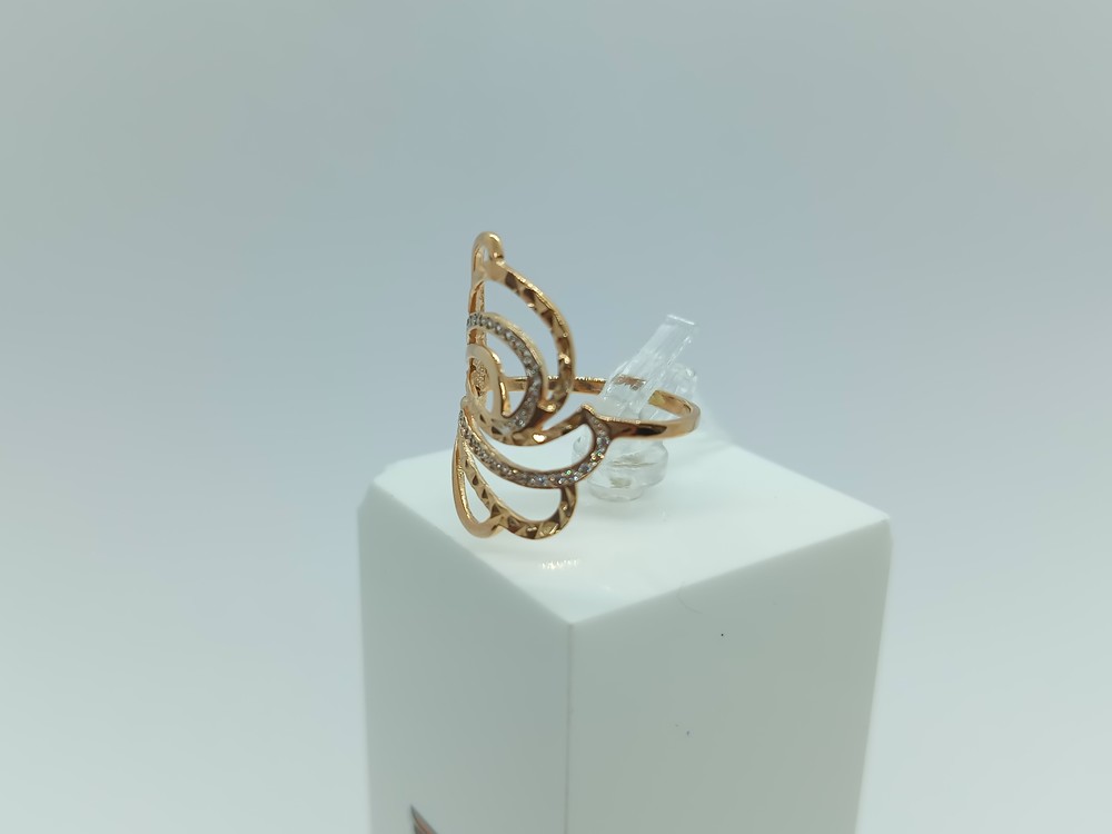 КОЛКМИ585 КОЛЬЦО С КАМНЯМИ (Au 585)