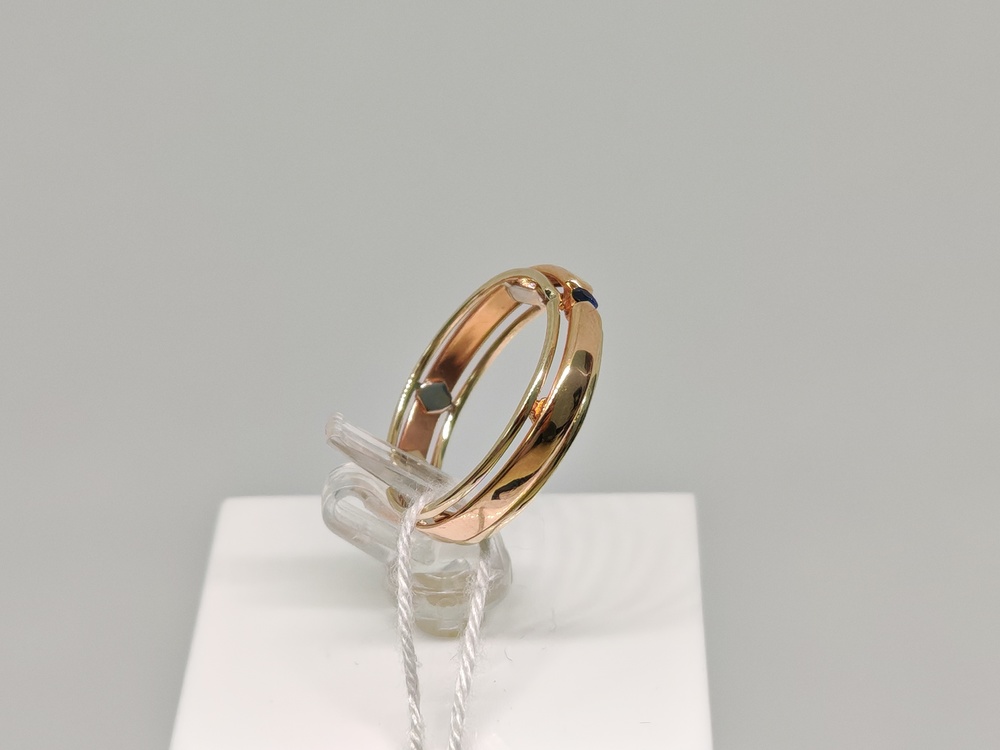 КОЛКМ585 КОЛЬЦО С КАМНЕМ (Au 585)