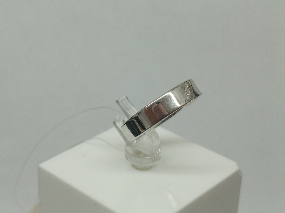 КОЛЬЦО БРИЛЛИАНТ (Ag 925)