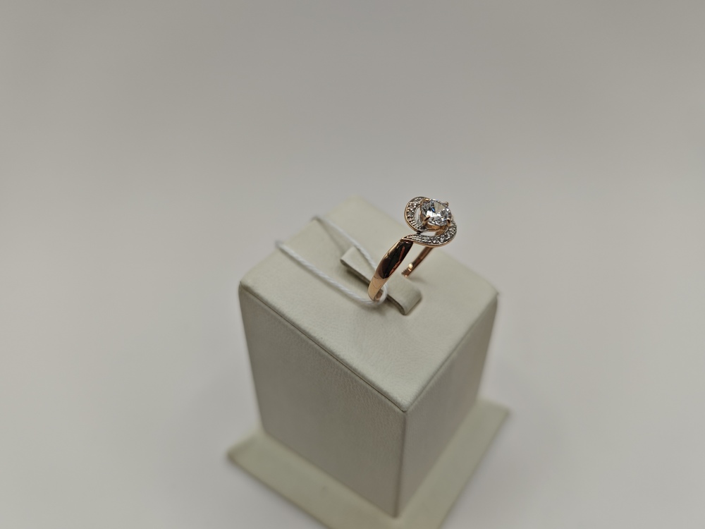 КОЛКМИ585 КОЛЬЦО С КАМНЯМИ (Au 585)