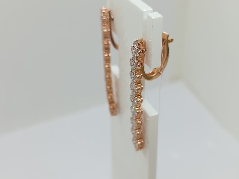 СЕРЬГИ БРИЛЛИАНТ (Au 585)