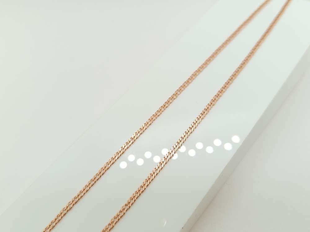 ЦЕПЬ ПОЛНОВЕСНАЯ Ромб двойной (Au 585)