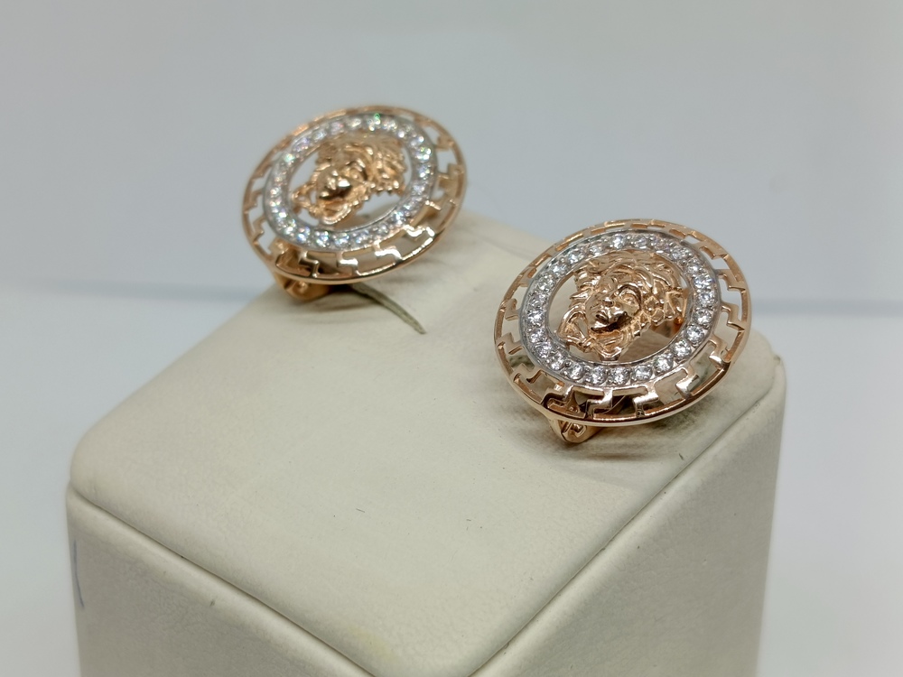 СЕРЬГИ С КАМНЯМИ (Au 585)