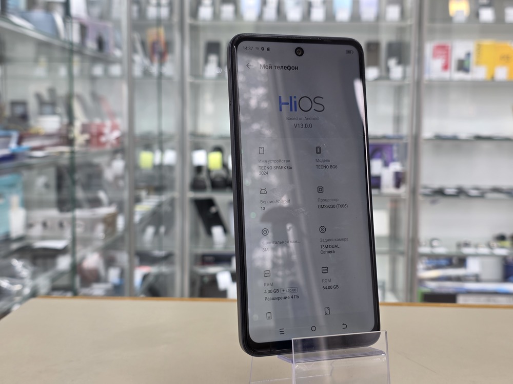 Смартфон Tecno Spark Go 2024 4/64