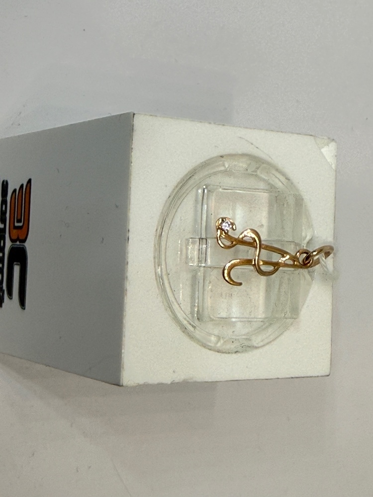 ПОДВЕСКА БУКВА А Au 585