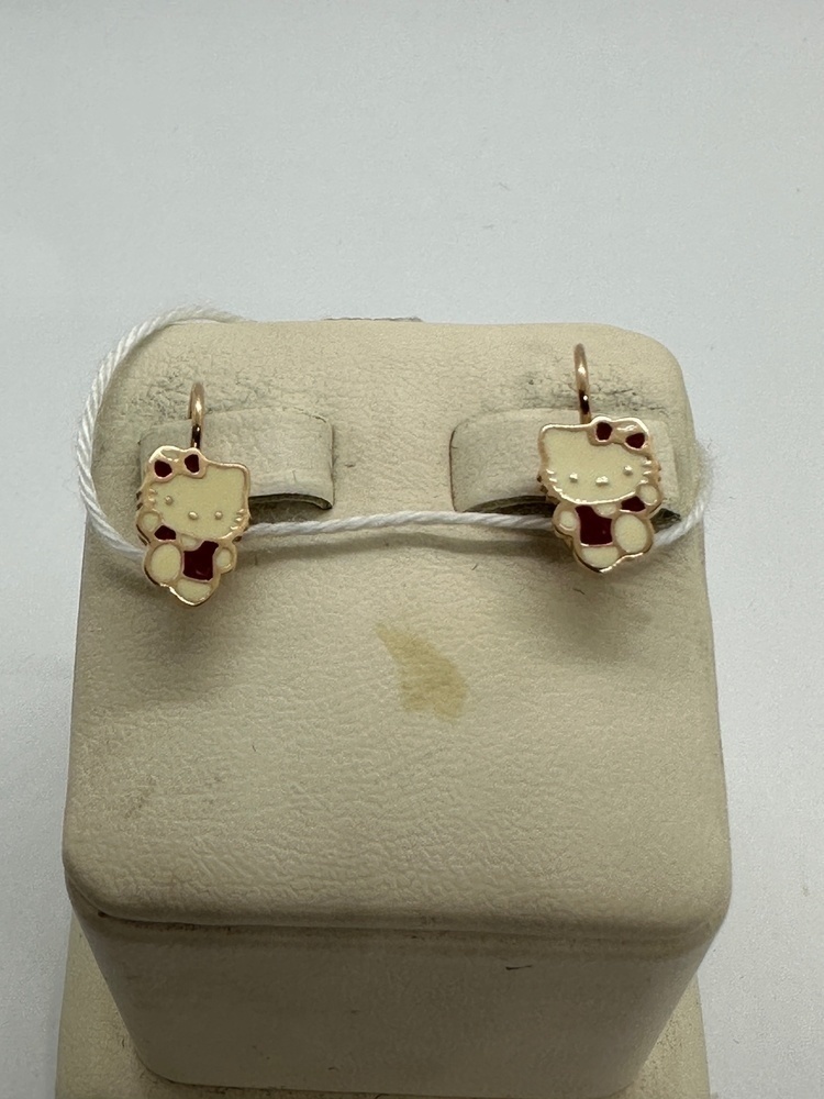 СЕРЬГИ С КАМНЯМИ (Au 585)