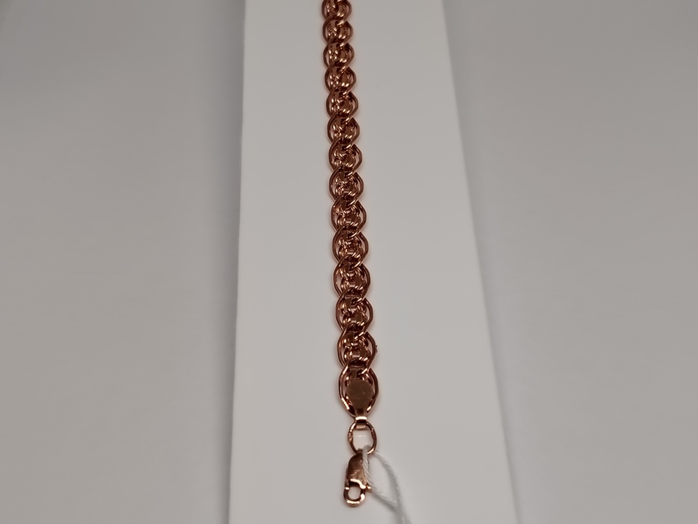 БРАСЛЕТ ПУСТОТЕЛЫЙ Фантазия Au 585