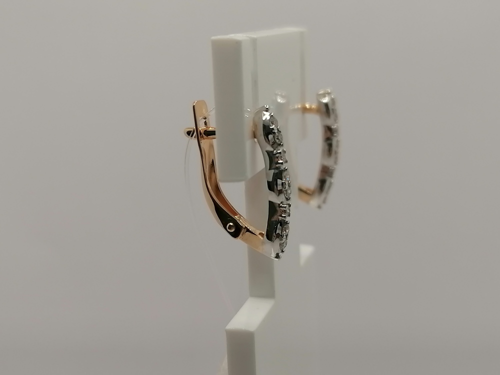 СЕРЬГИ БРИЛЛИАНТ (Au 585)