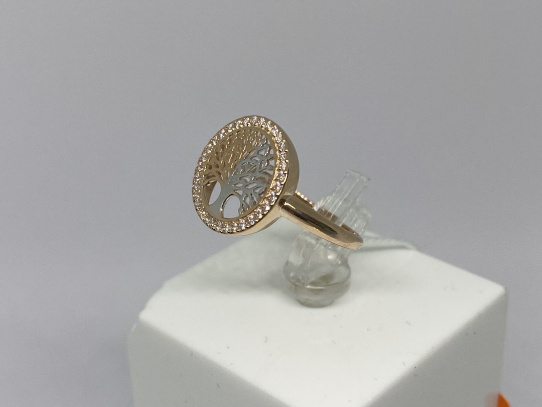 КОЛКМИ585 КОЛЬЦО С КАМНЯМИ (Au 585)