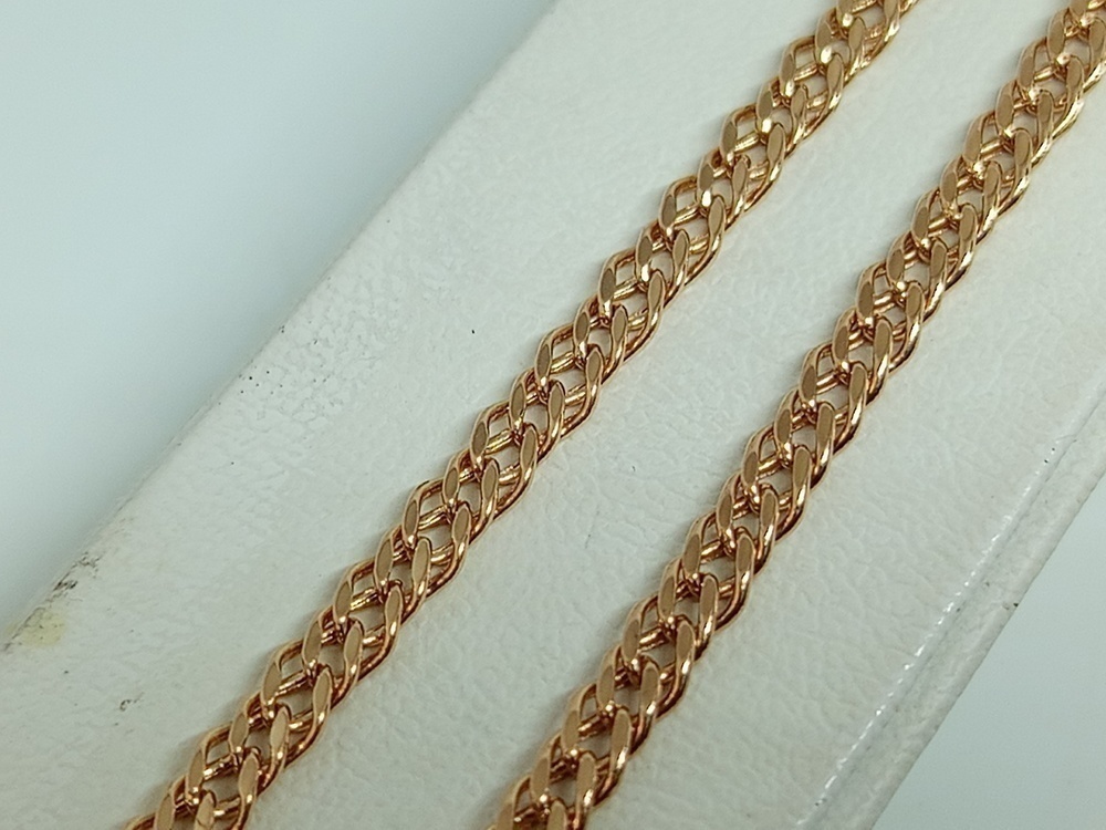 ЦПР2585 ЦЕПЬ ПУСТОТЕЛАЯ Ромб двойной (Au 585)