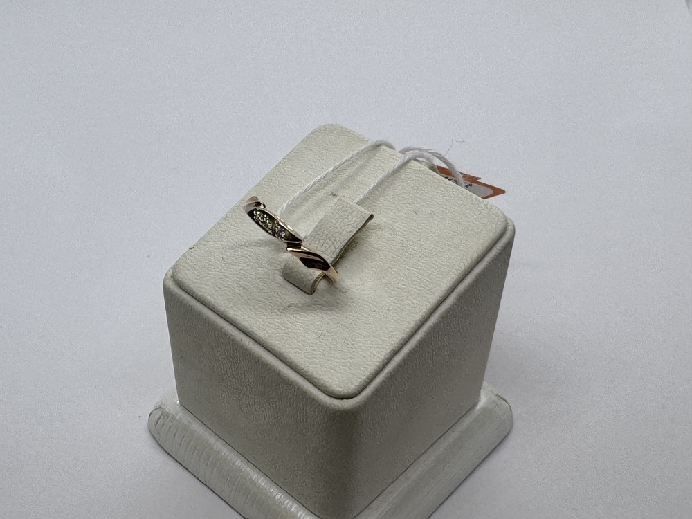 КОЛКМИ585 КОЛЬЦО С КАМНЯМИ (Au 585)