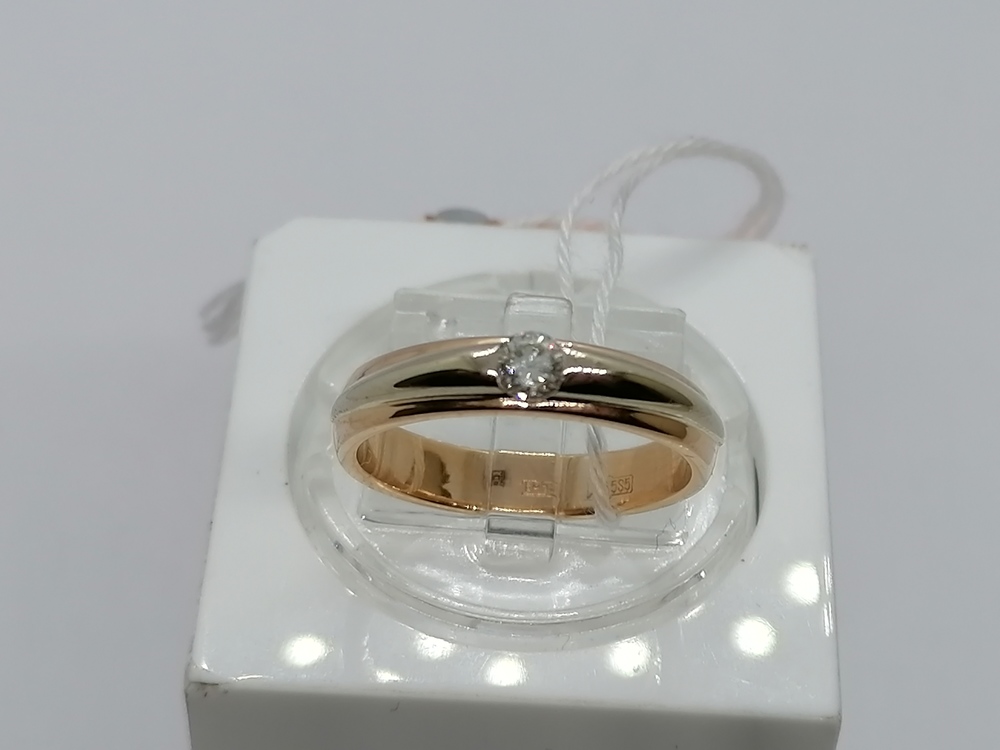 КОЛЬЦО БРИЛЛИАНТ Au 585