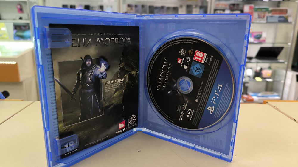 Игра Playstation PS4 Тени мордора