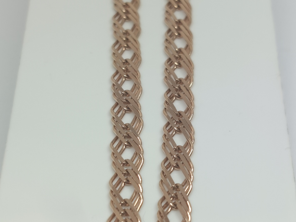 ЦЕПЬ ПОЛНОВЕСНАЯ Ромб тройной (Au 585)