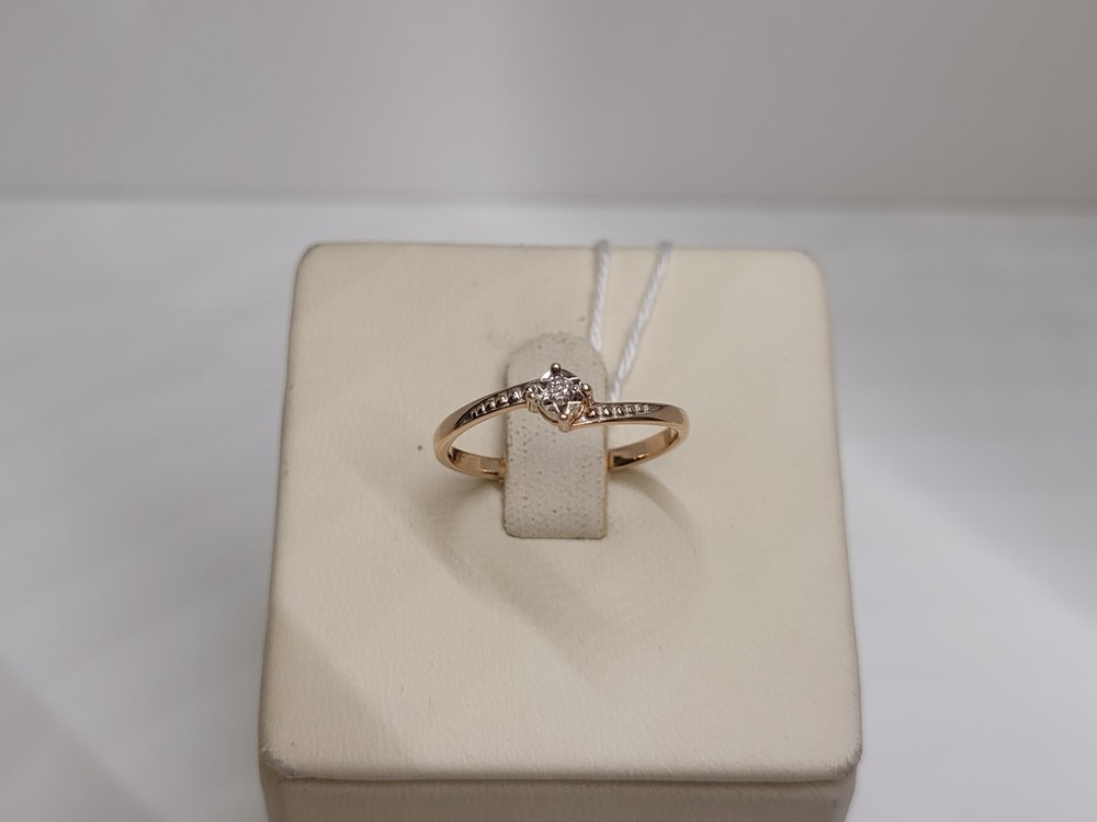 КОЛЬЦО БРИЛЛИАНТ Au 585