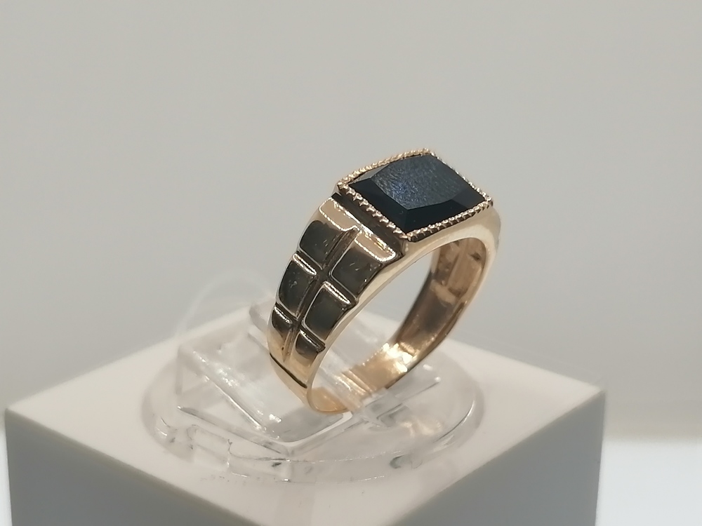 ПЕЧАТКА С КАМНЕМ (Au 585)
