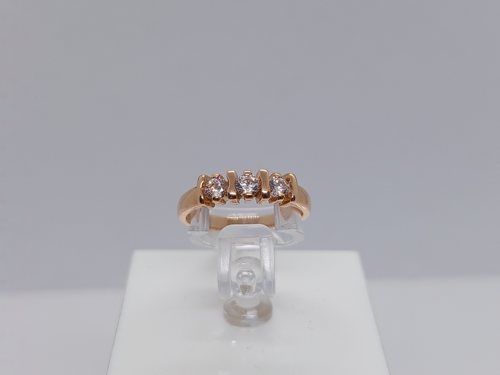 КОЛКМИ585 КОЛЬЦО С КАМНЯМИ (Au 585)
