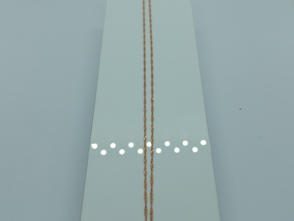 ЦЛСИ585 ЦЕПЬ ПОЛНОВЕСНАЯ Сингапур (Au 585)