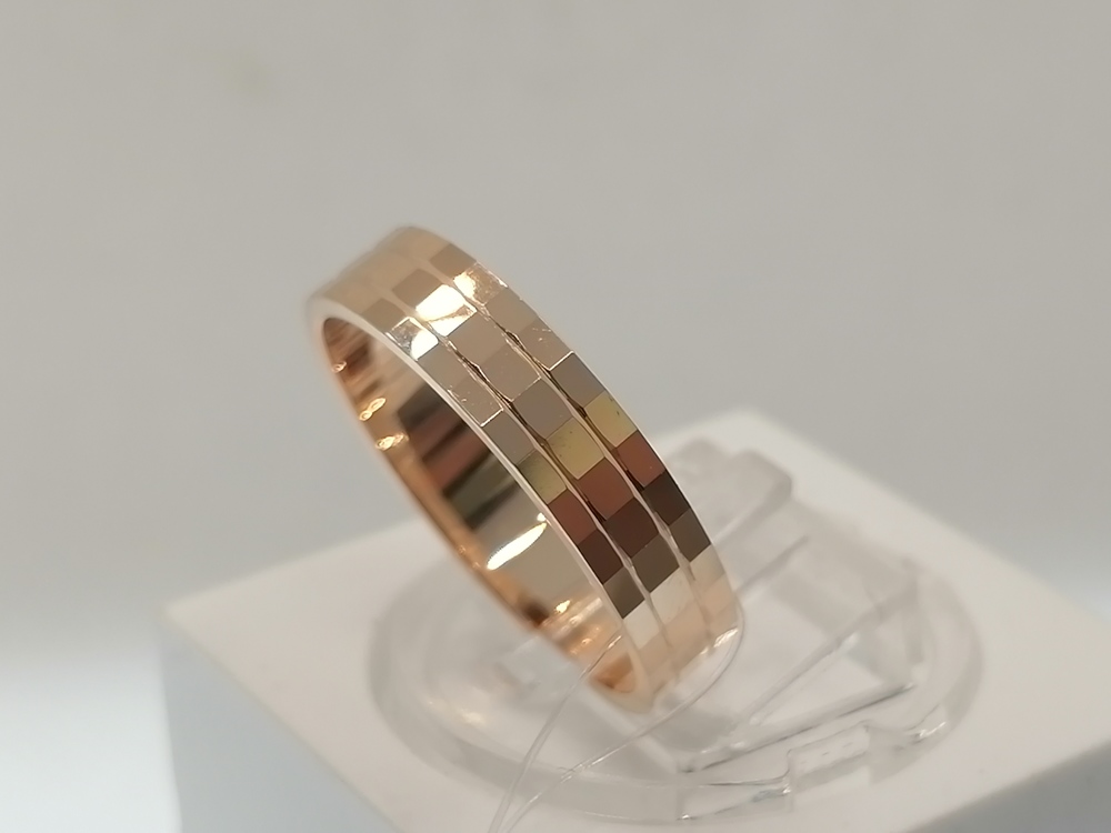 КОЛЬЦО ОБРУЧАЛЬНОЕ без камня (Au 585)