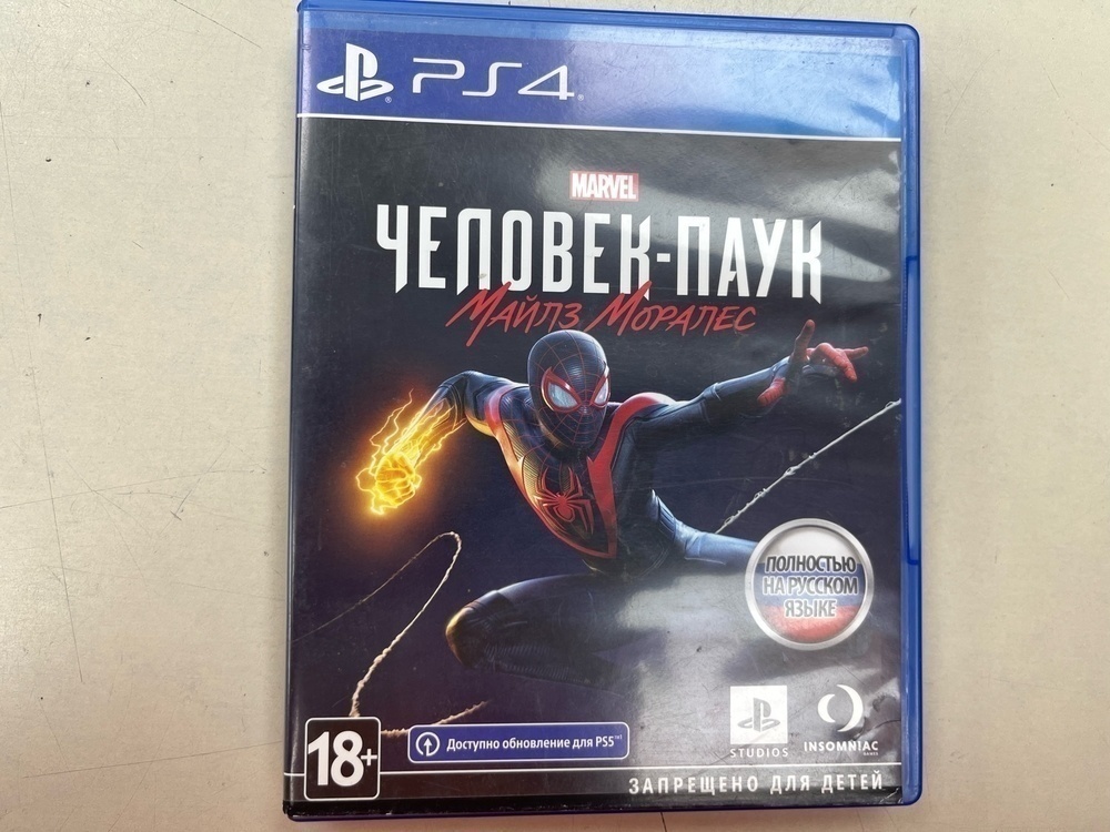 Игра Playstation 4 Spider-Man MILES MORALES