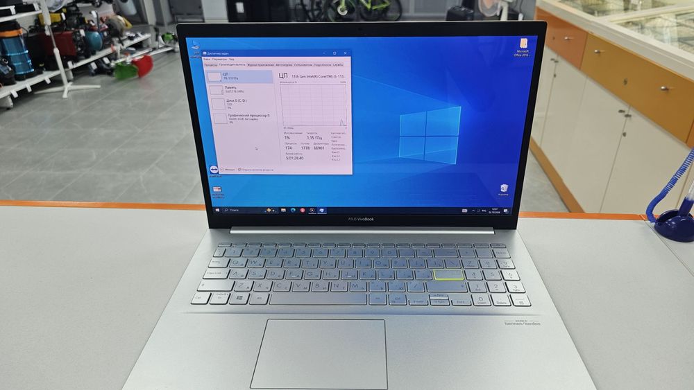 Ноутбук ASUS; Core i5-1135G7, Iris(R) Xe Graphics, 8 Гб, 512 GB, Нет