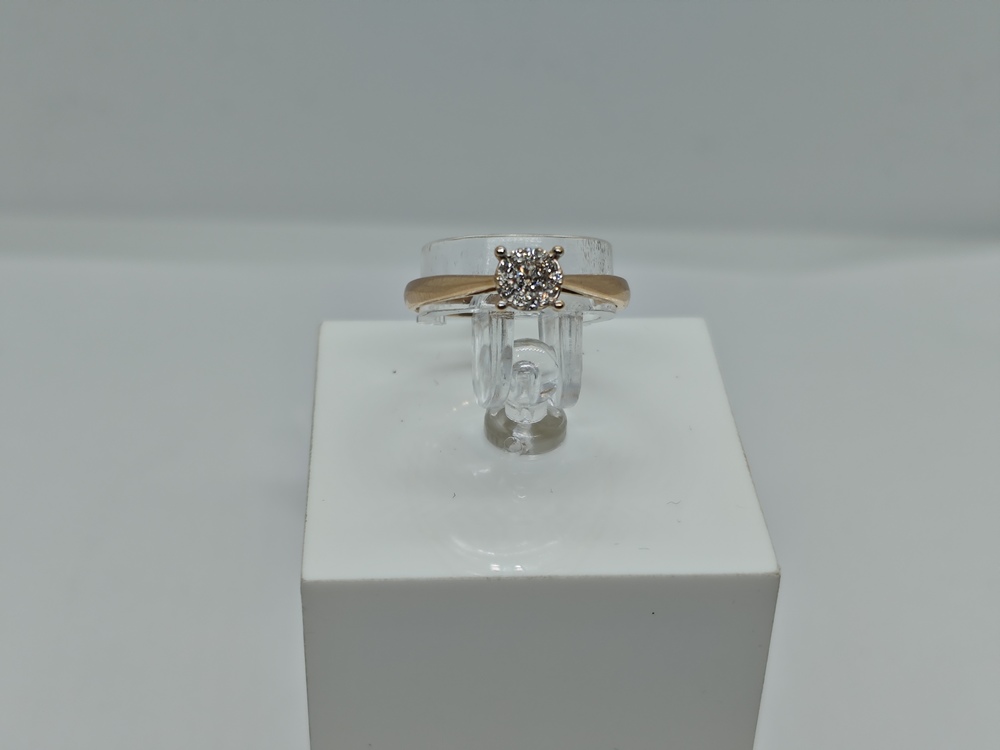 КОЛЬЦО БРИЛЛИАНТ Au 585