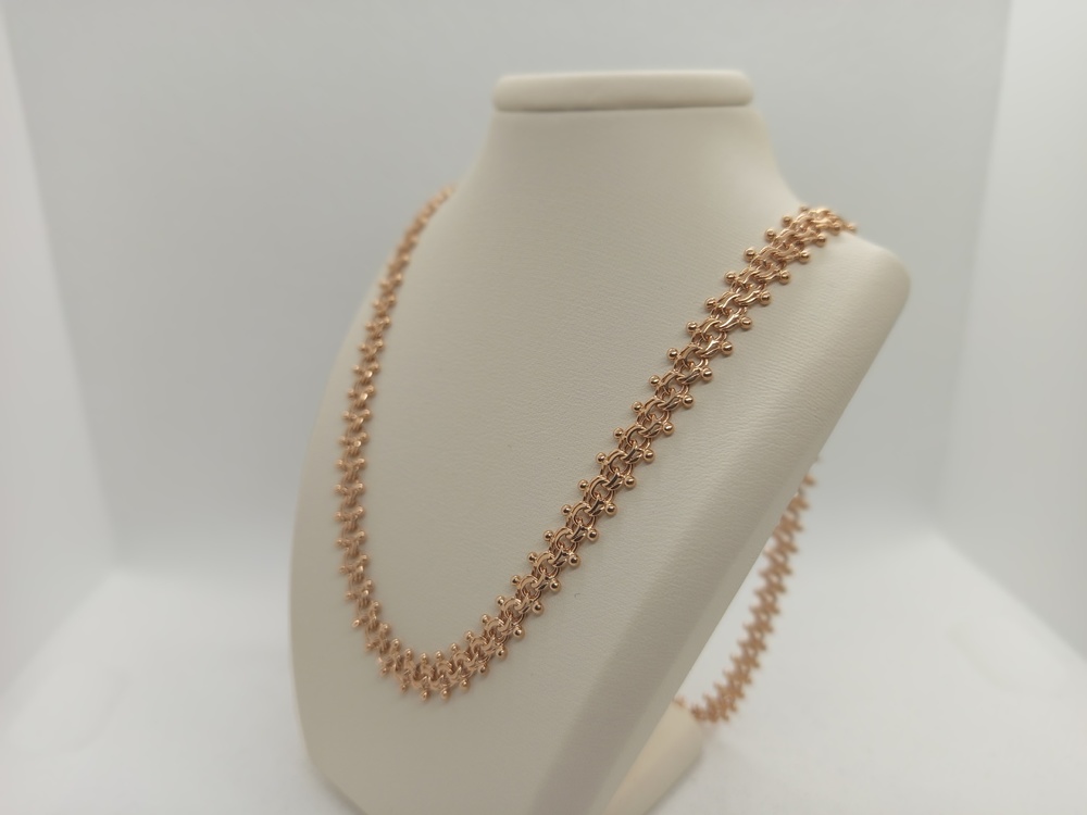 ЦЕПЬ ПОЛНОВЕСНАЯ Бисмарк (Au 585)