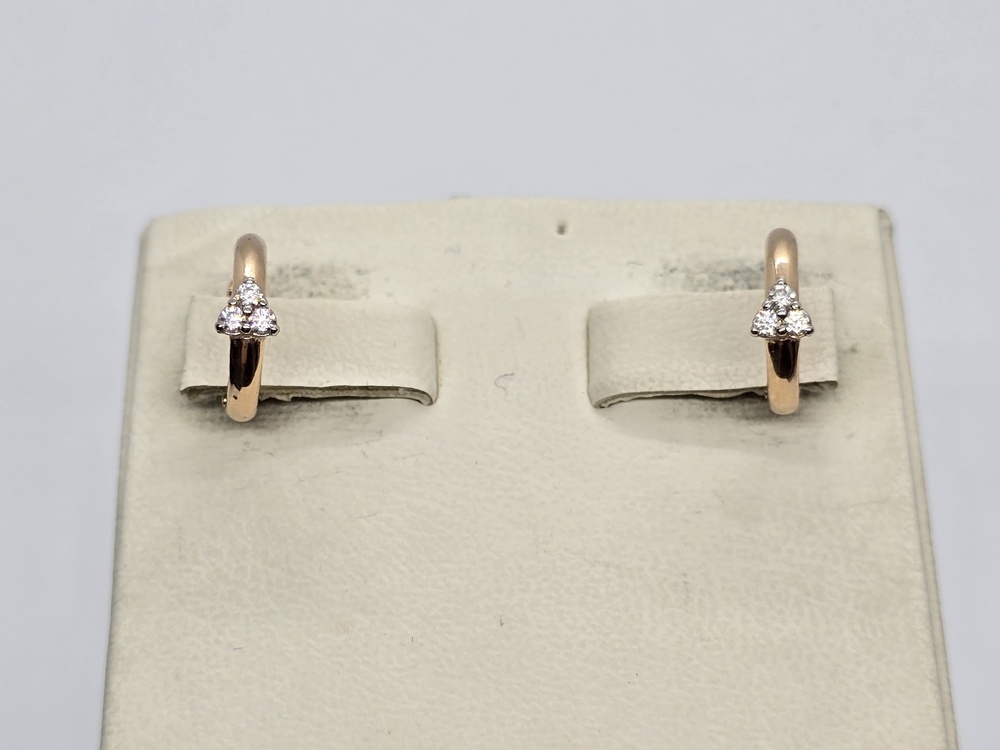 СЕРЬГИ С КАМНЯМИ (Au 585)