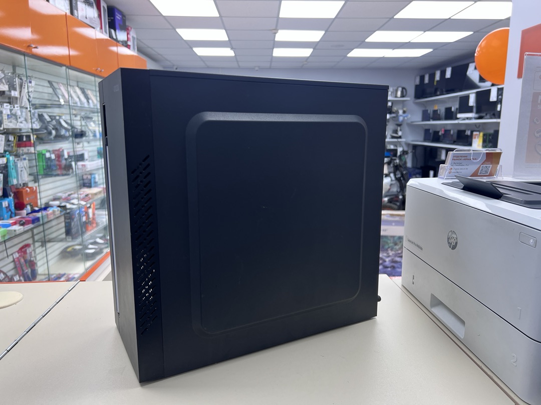 Системный блок Ginzzu; Core i3-10100F, GeForce GTX 1050 Ti, 8 Гб, 500 Гб, 2 Tb