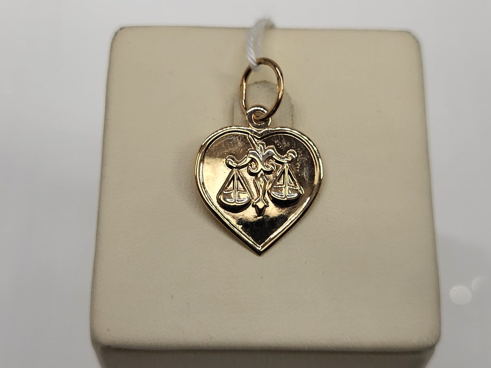 ПОДВЕСКА ЗНАК ЗОДИАКА ВЕСЫ Au 585