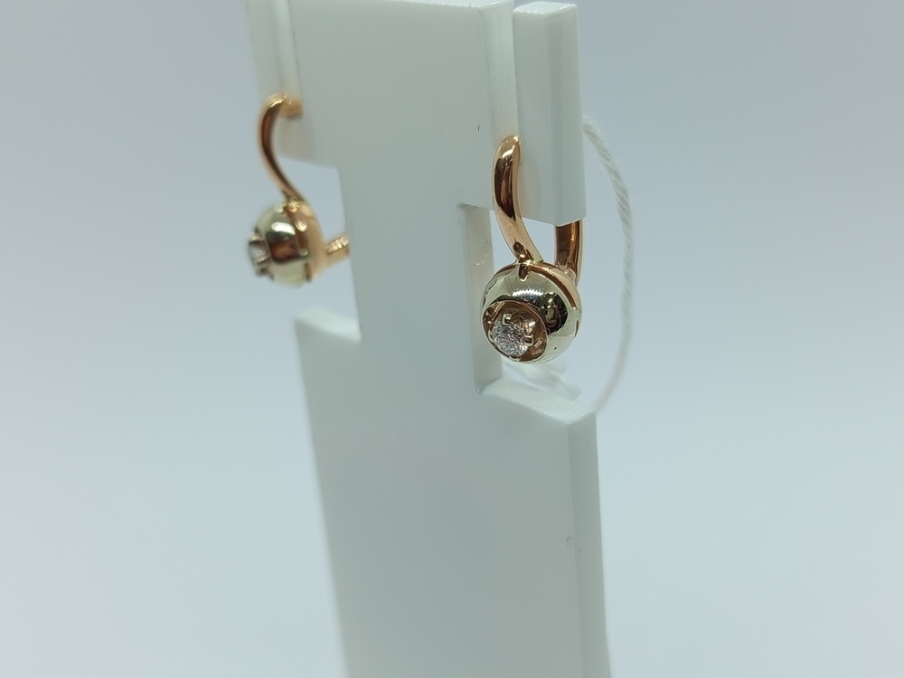 СЕРЬГИ БРИЛЛИАНТ (Au 585)