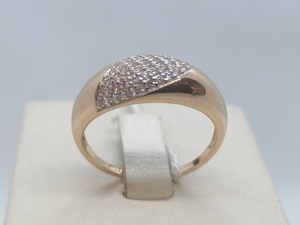 КОЛКМИ585 КОЛЬЦО С КАМНЯМИ (Au 585)