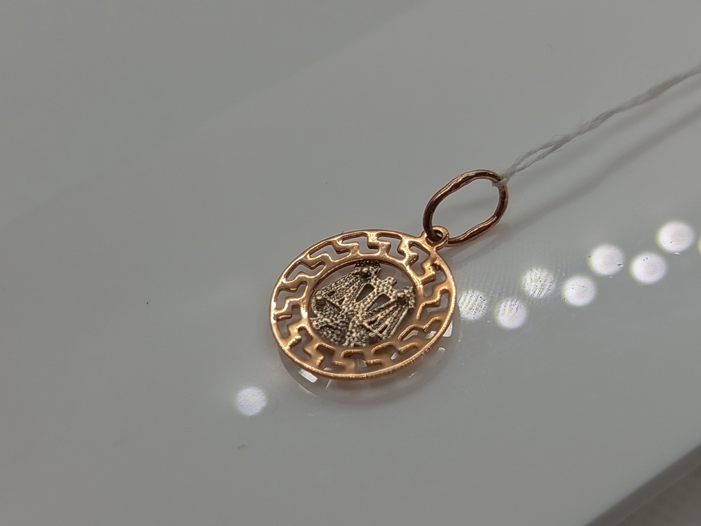 ПОДВЕСКА ЗНАК ЗОДИАКА ВЕСЫ Au 585