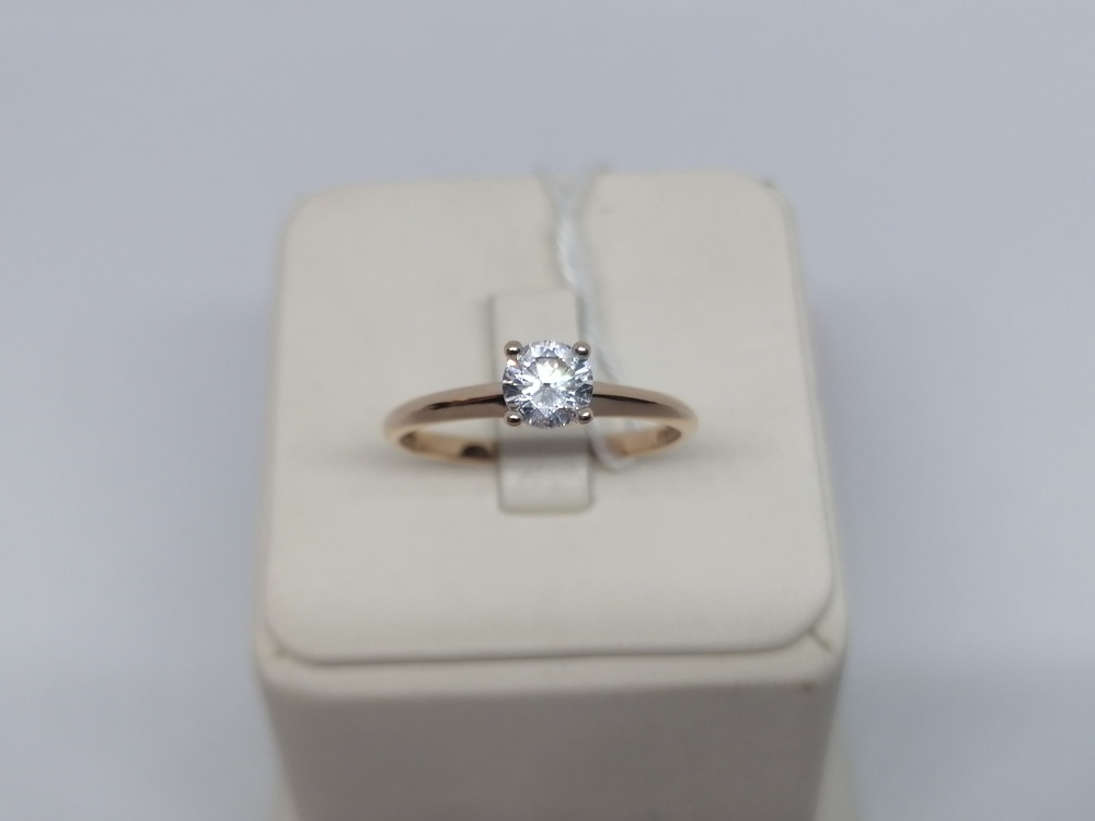 КОЛЬЦО С КАМНЕМ (Au 585)