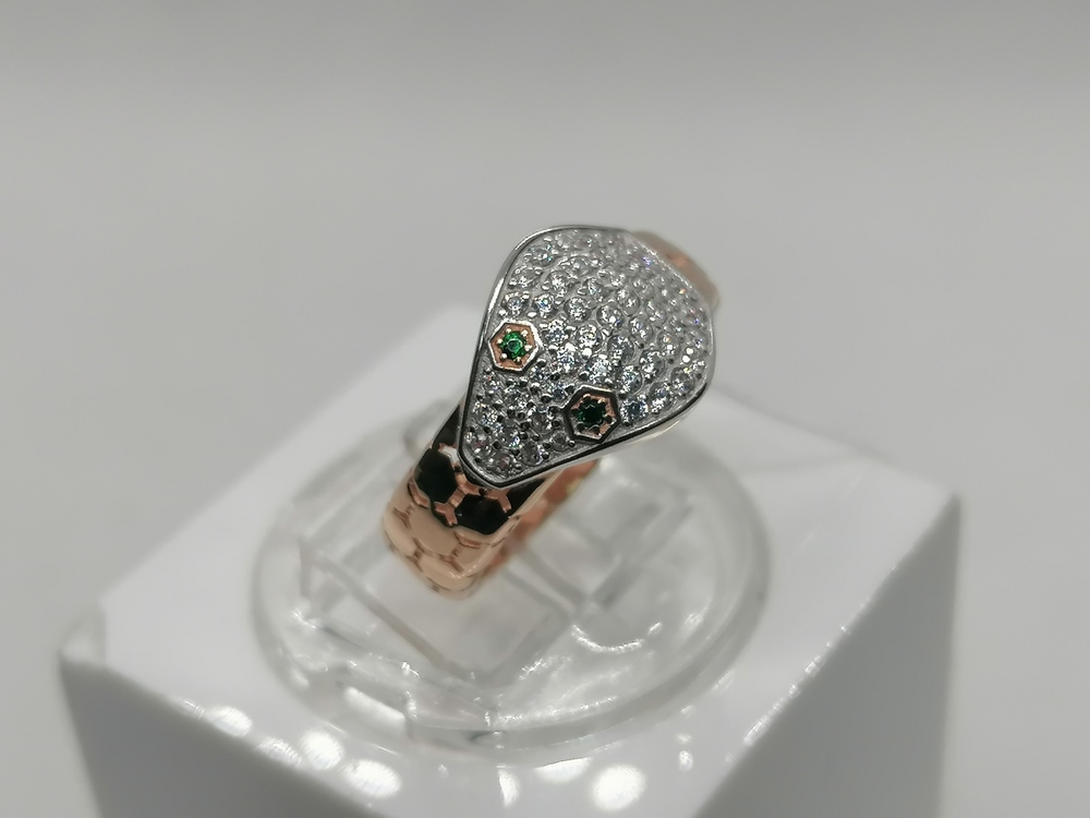 КОЛЬЦО С КАМНЯМИ (Au 585) КОЛЬЦО С КАМНЯМИ (Au 585)