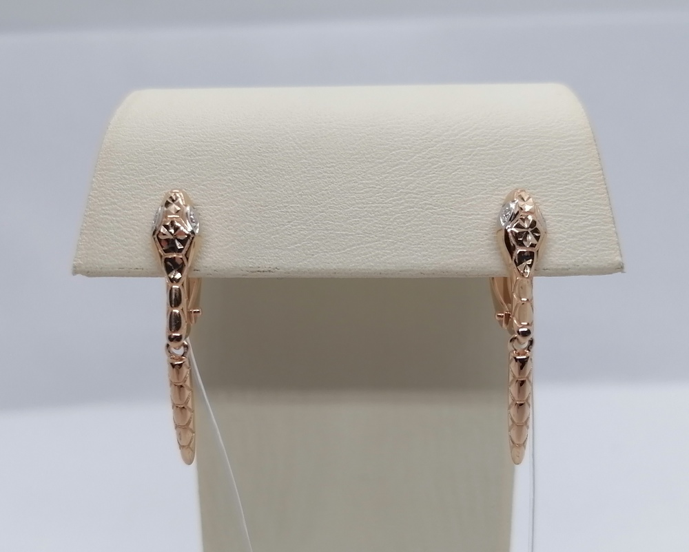 СЕРЬГИ С КАМНЯМИ (Au 585)