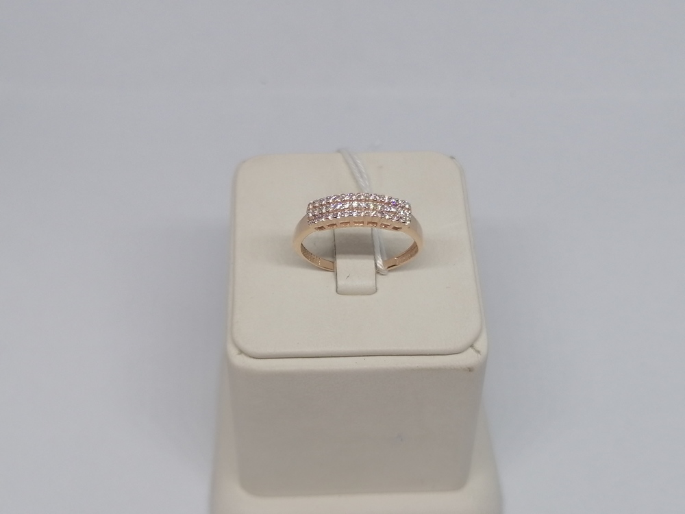 КОЛКМИ585 КОЛЬЦО С КАМНЯМИ (Au 585)
