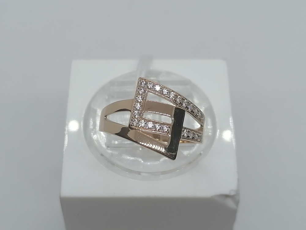 КОЛКМИ585 КОЛЬЦО С КАМНЯМИ (Au 585)