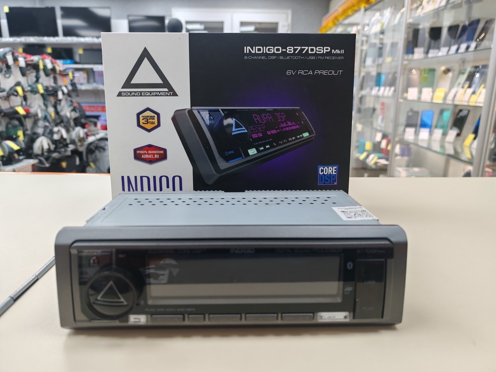 Автомагнитола Aura INDIGO-877DSP