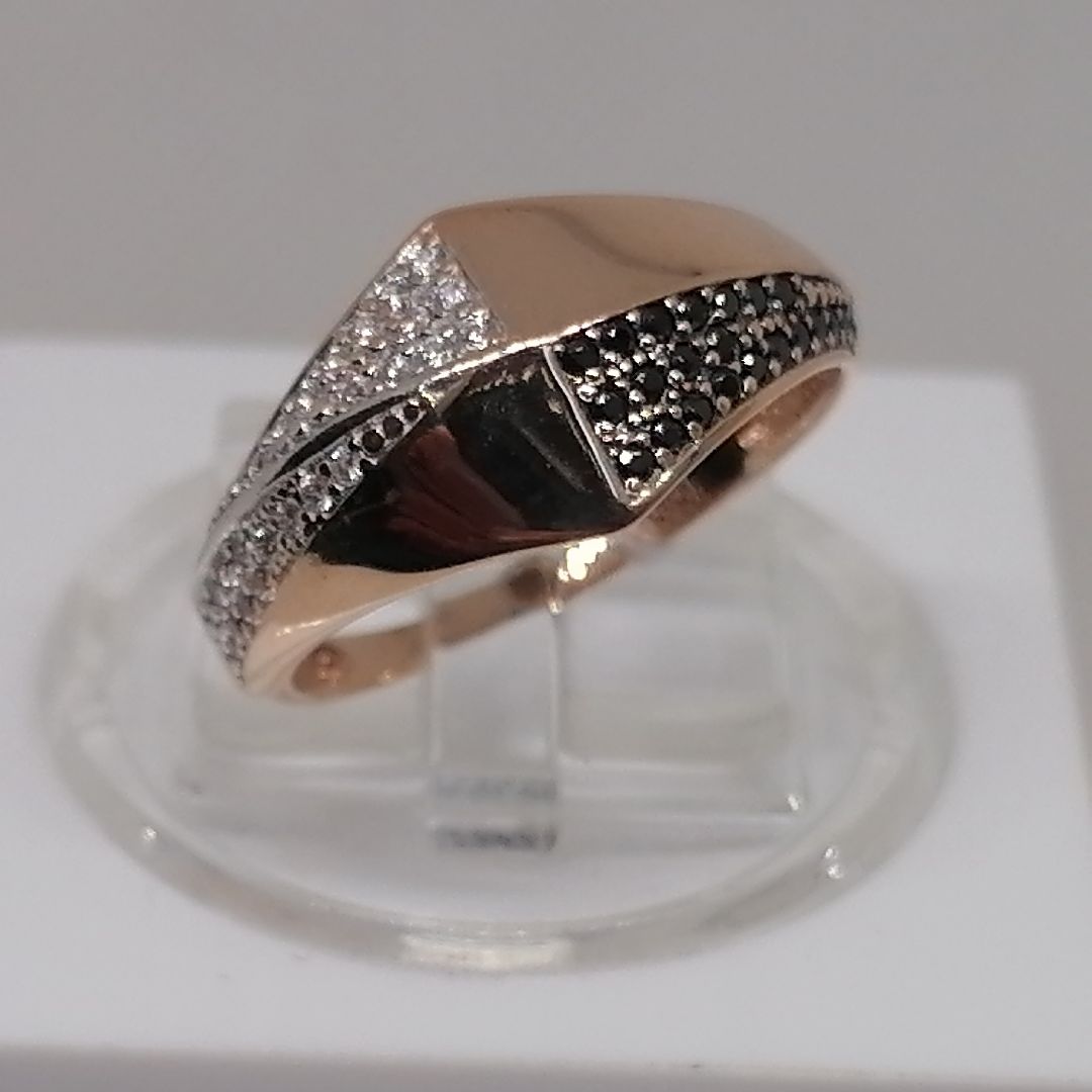 КОЛКМИ585 КОЛЬЦО С КАМНЯМИ (Au 585)