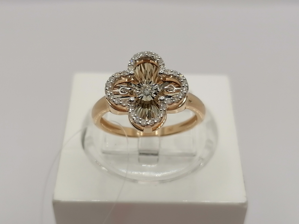 КОЛЬЦО БРИЛЛИАНТ (Au 585)