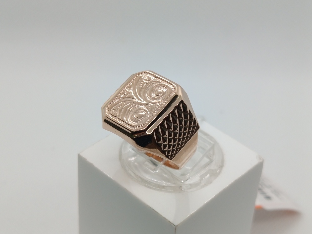 ПЕЧБКМ583 ПЕЧАТКА БЕЗ КАМНЯ (Au 583)