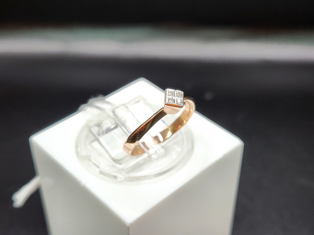 КОЛЬЦО БРИЛЛИАНТ Au 585