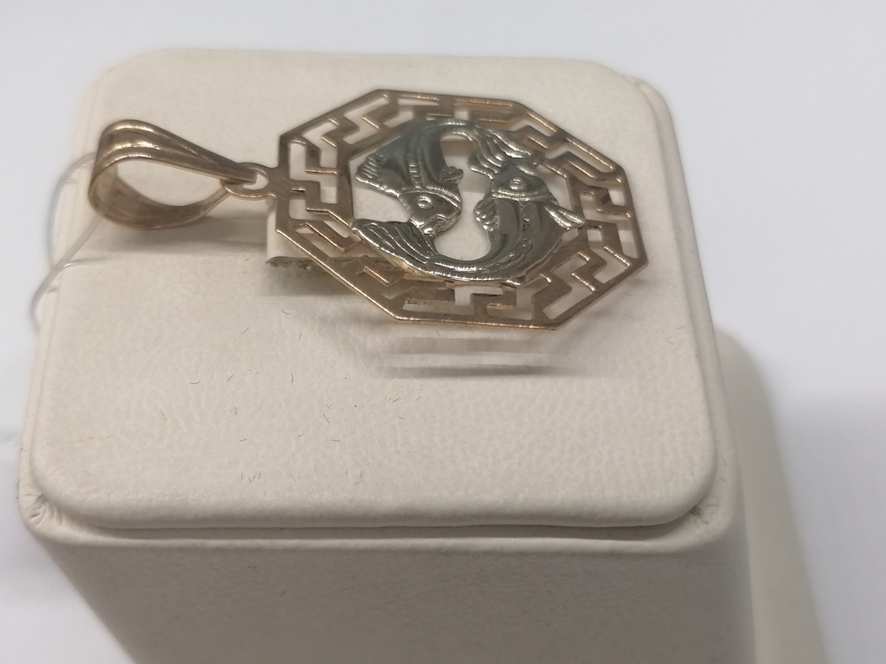 ПОДВЕСКА ЗНАК ЗОДИАКА без камня (Au 585)